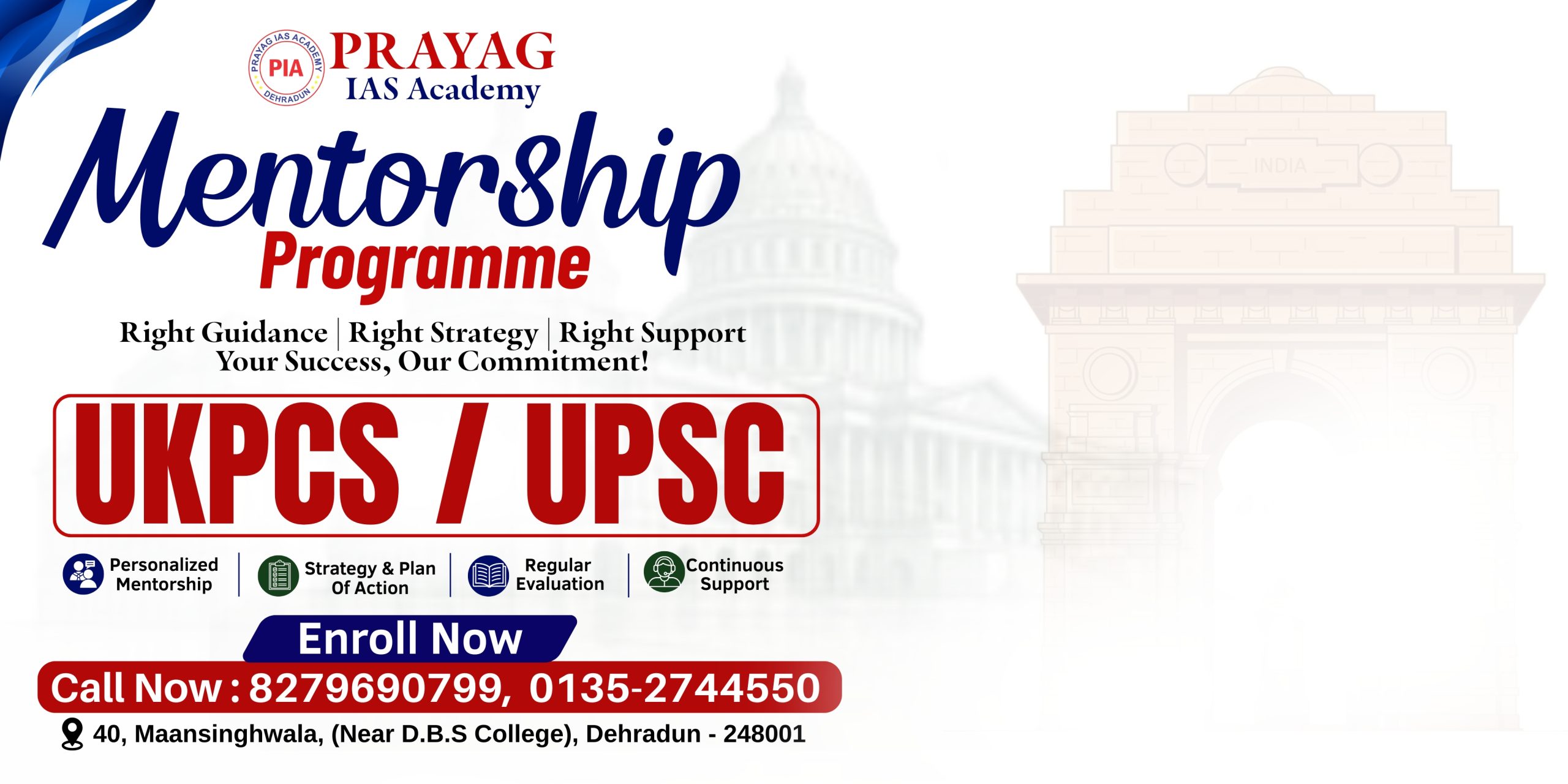 UPSC and UKPCS Banner