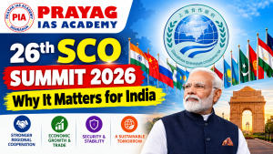 26th SCO Summit 2026: Why It Matters for India